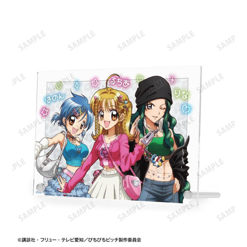 『ぴちぴちピッチ』描き下ろし 集合 Y2Kファッションver. A5アクリルパネル ver.A【202606再販】
