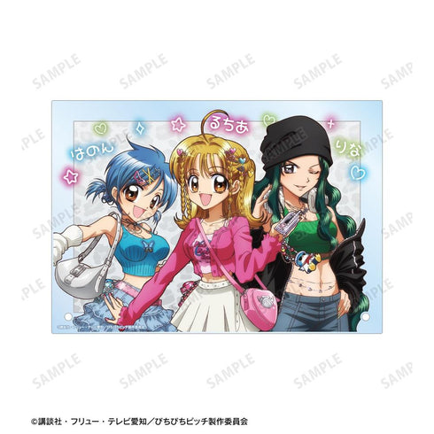 『ぴちぴちピッチ』描き下ろし 集合 Y2Kファッションver. A5アクリルパネル ver.A【202606再販】