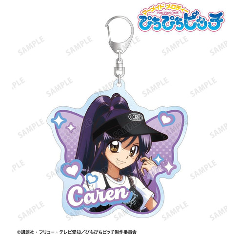 『ぴちぴちピッチ』描き下ろし かれん Y2Kファッションver. BIGアクリルキーホルダー【202606再販】