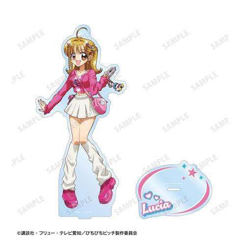 『ぴちぴちピッチ』描き下ろし 七海 るちあ Y2Kファッションver. 特大アクリルスタンド【202606再販】