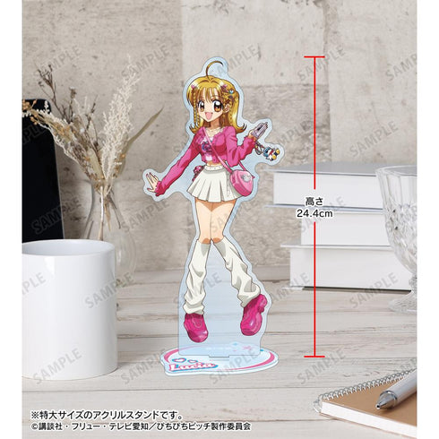 『ぴちぴちピッチ』描き下ろし 七海 るちあ Y2Kファッションver. 特大アクリルスタンド【202512再販】