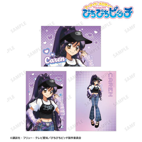 『ぴちぴちピッチ』描き下ろし かれん Y2Kファッションver. ポストカード3枚セット
