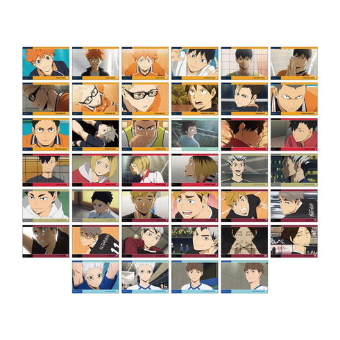 "Haikyu!!" Trading Card Set (L-Size, Scene Photos) (Sold by the box)