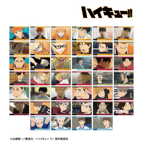 "Haikyu!!" Trading Card Set (L-Size, Scene Photos) (Sold by the box)