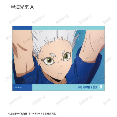 "Haikyu!!" Trading Card Set (L-Size, Scene Photos) (Sold by the box)