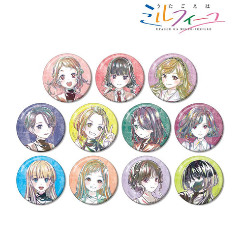 『うたごえはミルフィーユ』トレーディング Ani-Art 缶バッジ(単位/BOX)