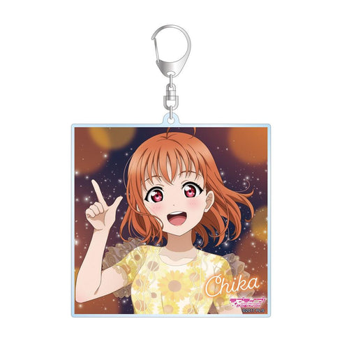 《Love Live! Sunshine!!》全新绘制 高海千歌 第3次个人演唱会版 BIG亚克力钥匙扣【202605再版】