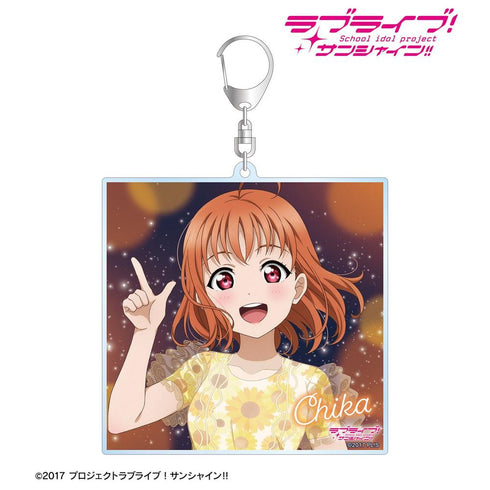 《Love Live! Sunshine!!》全新绘制 高海千歌 第3次个人演唱会版 BIG亚克力钥匙扣【202605再版】