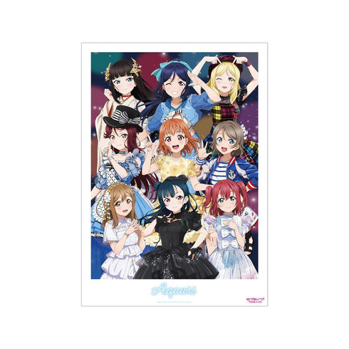 《Love Live! Sunshine!!》全新绘制 合体 第三届个人演唱会版 A3哑光处理海报【202605再版】
