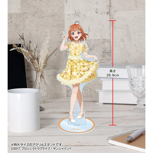 『ラブライブ!サンシャイン!!』描き下ろし 高海千歌 3rdソロコンサートver. 特大アクリルスタンド