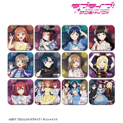 《Love Live! Sunshine!!》全新绘制 3rd个人演唱会版 Trading Square 徽章(单位/盒)【202605再版】