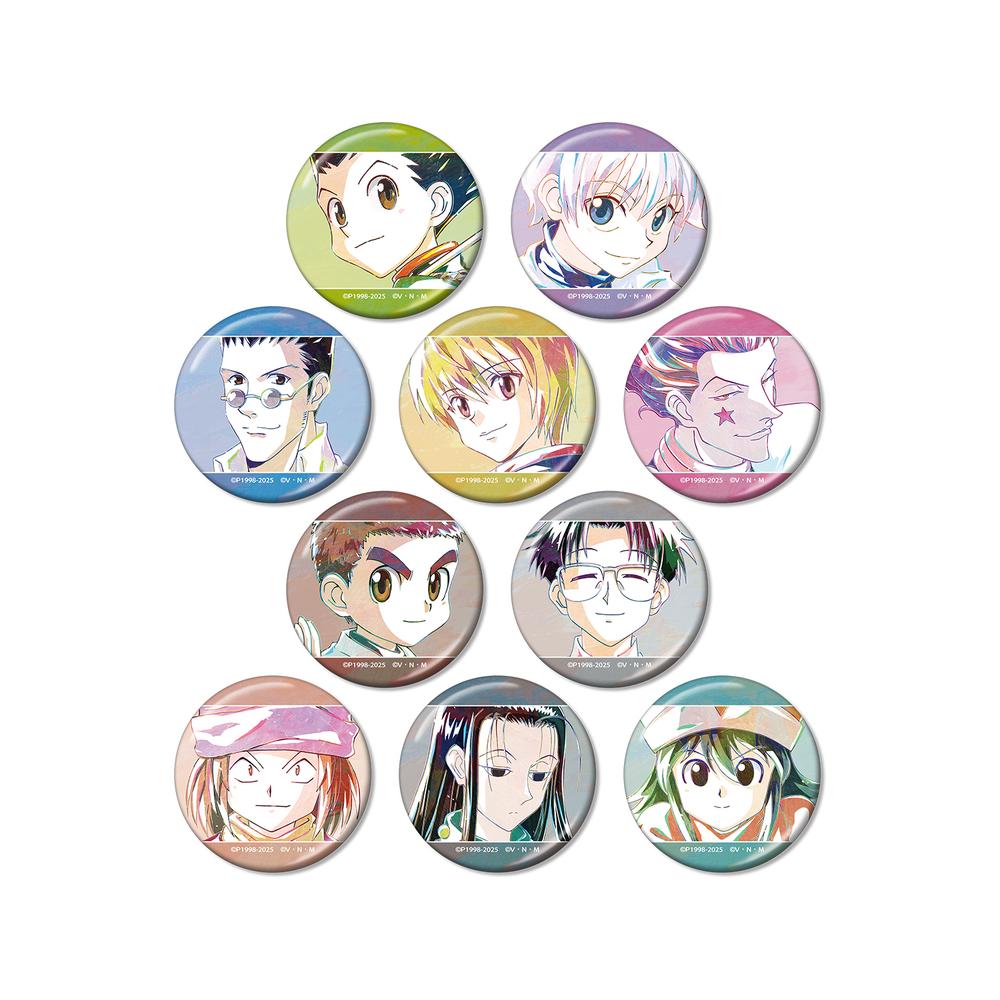 HUNTER×HUNTER ヒソカ ホログラム缶バッジ アニアート Aniart HUNTER×HUNTER - トレーディング Ani-Art 缶バッジ | AMNIBUS