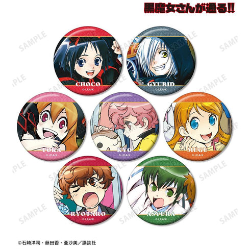 『黒魔女さんが通る!!』トレーディンググリッター缶バッジ(単位/BOX)【202606再販】