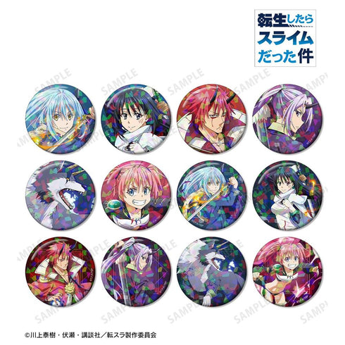 『転生したらスライムだった件』トレーディングホログラム缶バッジ(単位/BOX)【202603再販】