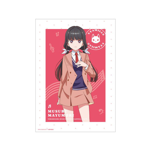 『うたごえはミルフィーユ』ムスブ A3マット加工ポスター