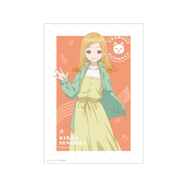 『うたごえはミルフィーユ』キッカ A3マット加工ポスター