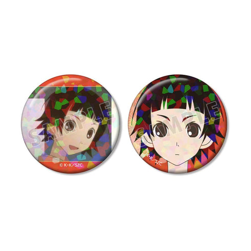 『さよなら絶望先生』常月 まとい ホログラム缶バッジ2個セット