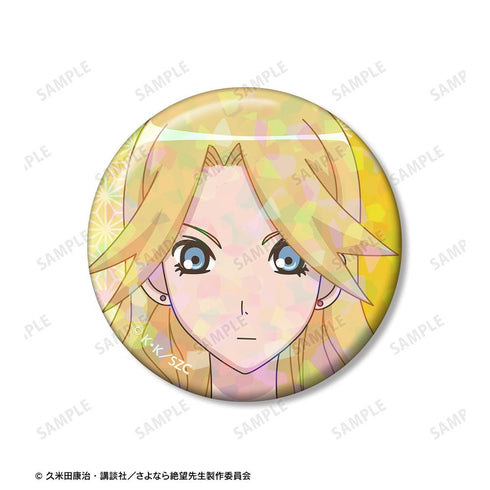 "Goodbye, Mr. Despair" by Kaere Kimura: Hologram Pin Badge 2-Piece Set