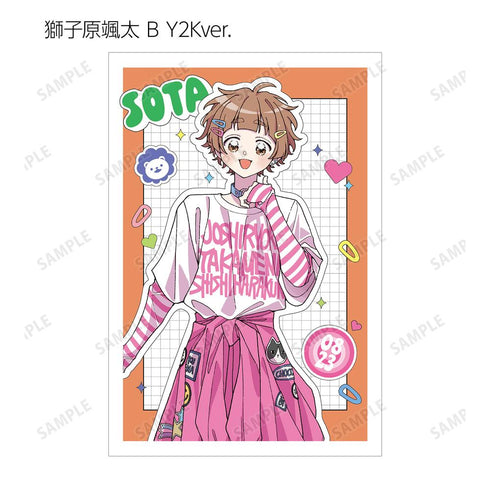 『女子力高めな獅子原くん』相舞 みー先生 描き下ろし シティポップver.&ほしねぎさんイラスト Y2Kver. トレーディングポストカード(単位/BOX)