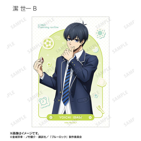 『ブルーロック』描き下ろし モーニングルーティンver. トレーディングブロマイド(単位/BOX)【202601再販】