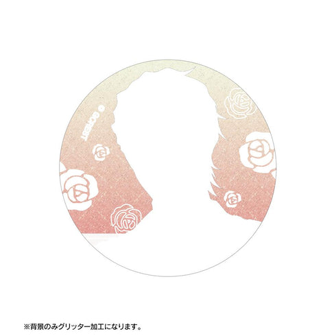 『夢職人と忘れじの黒い妖精』サイラス グリッター缶バッジ