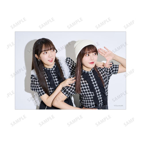 『西尾夕香・倉知玲鳳のおゆれおTTK』おゆれおTTK ブロマイド4枚セット ver.A