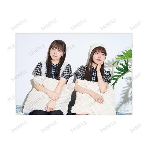 『西尾夕香・倉知玲鳳のおゆれおTTK』おゆれおTTK ブロマイド4枚セット ver.A
