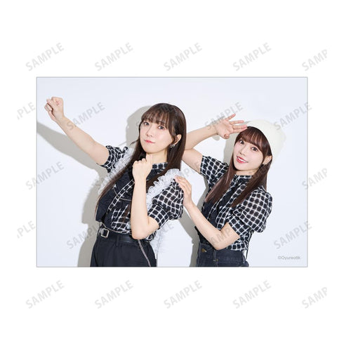 『西尾夕香・倉知玲鳳のおゆれおTTK』おゆれおTTK ブロマイド4枚セット ver.B