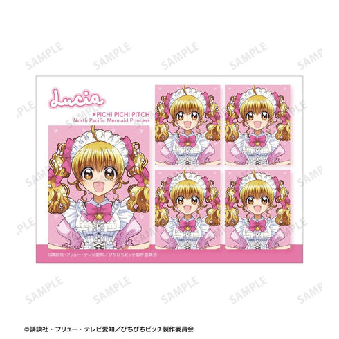 『ぴちぴちピッチ』描き下ろし メイドver. プリントシール風ブロマイド3枚セット【202606再販】