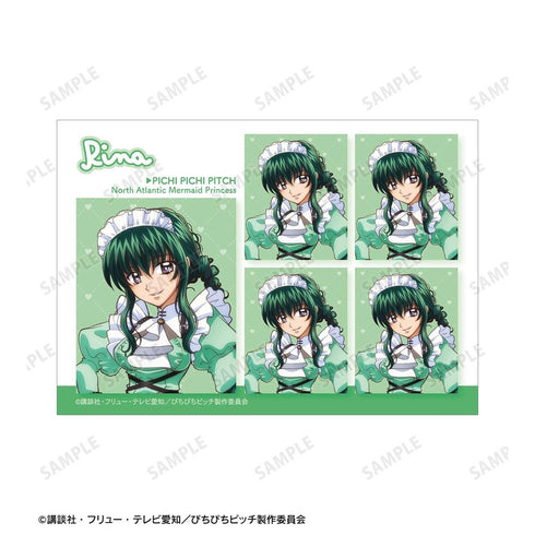 『ぴちぴちピッチ』描き下ろし メイドver. プリントシール風ブロマイド3枚セット【202606再販】