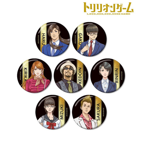 『トリリオンゲーム』トレーディング缶バッジ(単位/BOX)