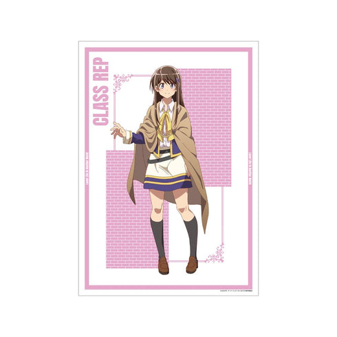 『ひとりぼっちの異世界攻略』委員長 A3マット加工ポスター