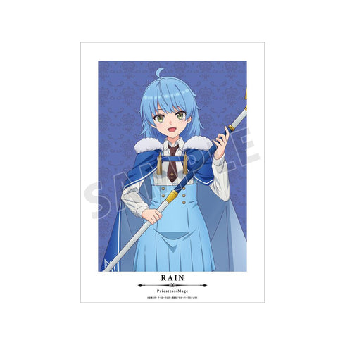『Aランクパーティを離脱した俺は、元教え子たちと迷宮深部を目指す。』レイン A3マット加工ポスター