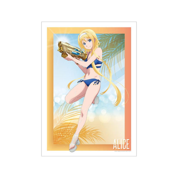 『ソードアート・オンライン』描き下ろし アリス ウォーターガンバトルver. A3マット加工ポスター【202609再販】