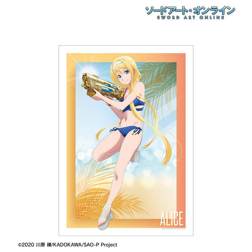 『ソードアート・オンライン』描き下ろし アリス ウォーターガンバトルver. A3マット加工ポスター【202609再販】