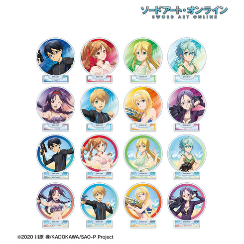 『ソードアート・オンライン』描き下ろし ウォーターガンバトルver. トレーディングアクリルスタンド(単位/BOX)【202609再販】