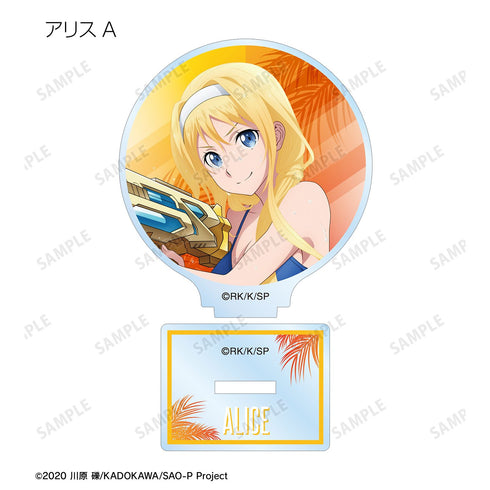 『ソードアート・オンライン』描き下ろし ウォーターガンバトルver. トレーディングアクリルスタンド(単位/BOX)【202609再販】