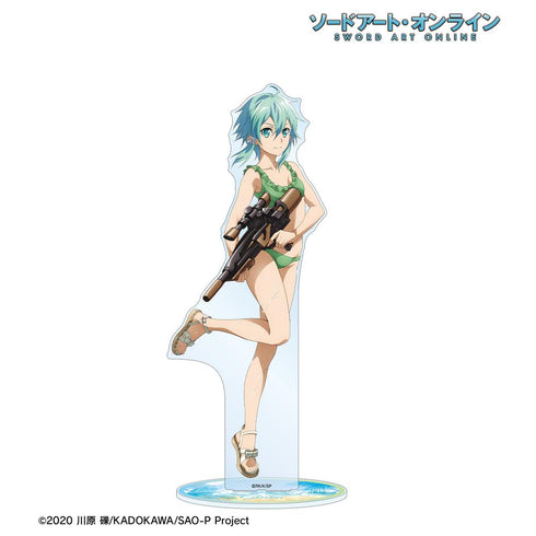 『ソードアート・オンライン』描き下ろし シノン ウォーターガンバトルver. 特大アクリルスタンド【202602再販】