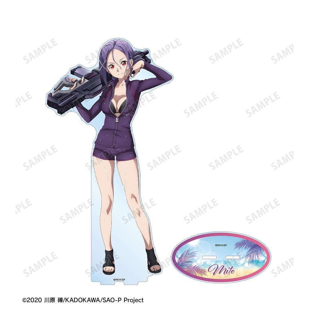 ソードアート・オンライン SAO アクリルスタンド プリンセス 魔女 ミト ☆特価品 ソードアート・オンライン デカアクリルスタンド ミト