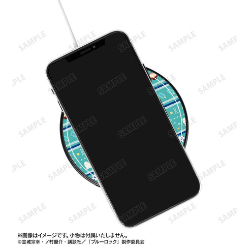 『ブルーロック』糸師 凛 ar-Unity モチーフ柄 サークル型Qi対応充電器【202508再販】