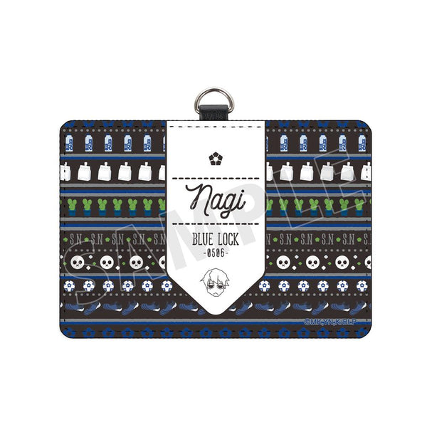 『ブルーロック』凪 誠士郎 ar-Unity モチーフ柄 ネックストラップ付き2ポケットパスケース【202508再販】