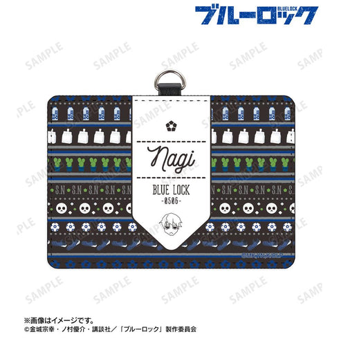 『ブルーロック』凪 誠士郎 ar-Unity モチーフ柄 ネックストラップ付き2ポケットパスケース【202508再販】