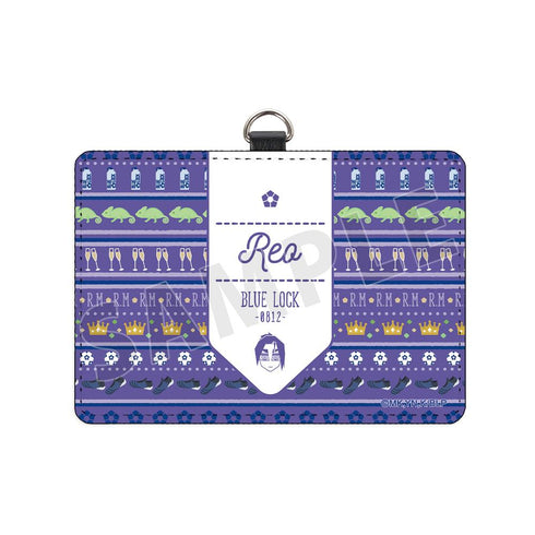 『ブルーロック』御影 玲王 ar-Unity モチーフ柄 ネックストラップ付き2ポケットパスケース【202508再販】