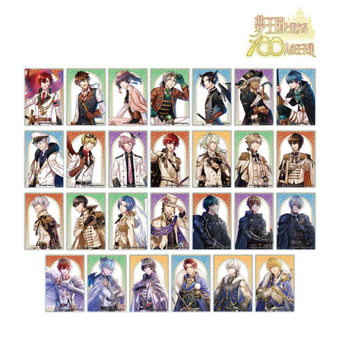 『夢王国と眠れる100人の王子様』3周年&4周年&6周年キービジュアル トレーディングアクリルカード(単位/BOX)