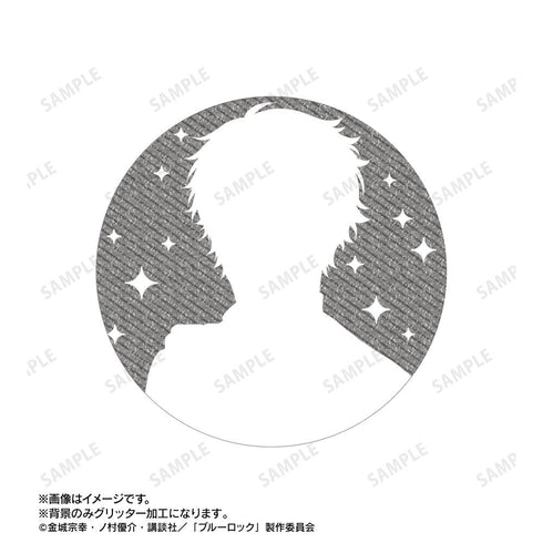 『ブルーロック』凪 誠士郎 76mmグリッター缶バッジ