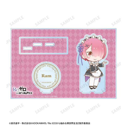 『Re:ゼロから始める異世界生活』ラム ちびキャラ パーツ付きBIGアクリルスタンド