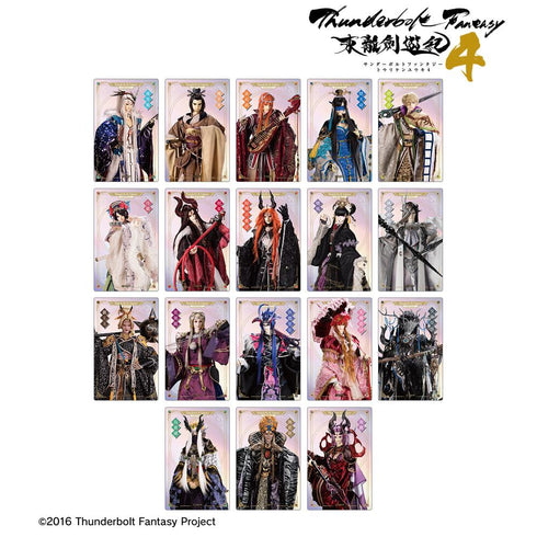『Thunderbolt Fantasy 東離劍遊紀4』トレーディングオーロラカードステッカー(単位/BOX)