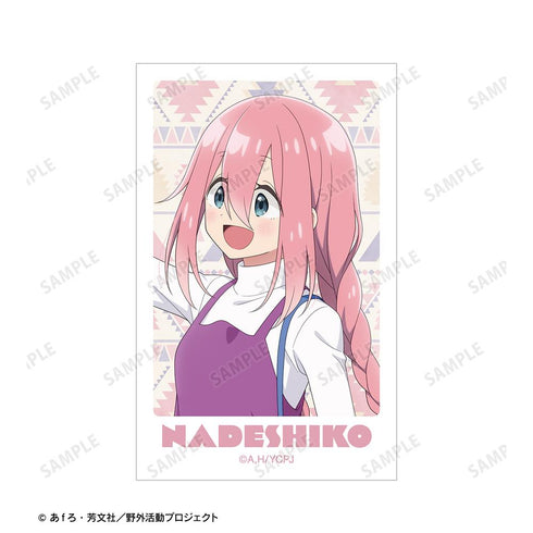 『ゆるキャン△ SEASON3』描き下ろし 各務原なでしこ 歩みver. イラストカード2枚セット