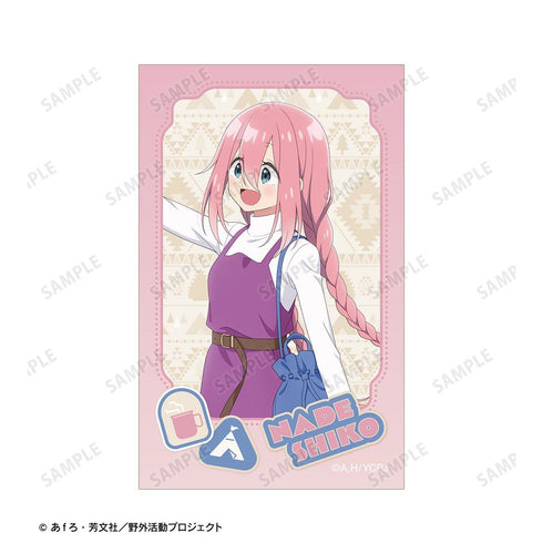 『ゆるキャン△ SEASON3』描き下ろし 各務原なでしこ 歩みver. イラストカード2枚セット