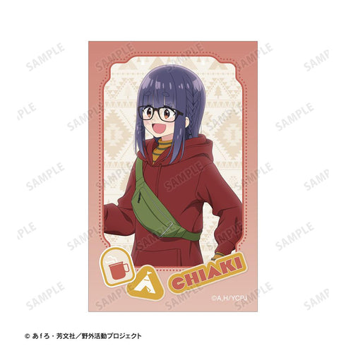 『ゆるキャン△ SEASON3』描き下ろし 大垣千明 歩みver. イラストカード2枚セット